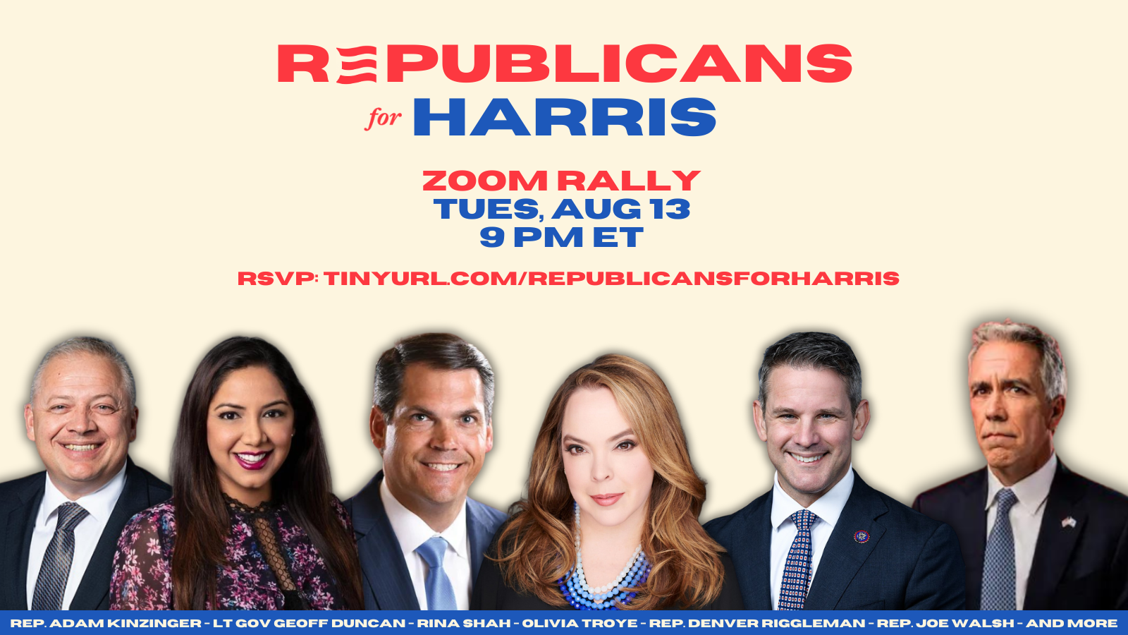 Republicans for Harris 🇺🇸 Zoom Rally